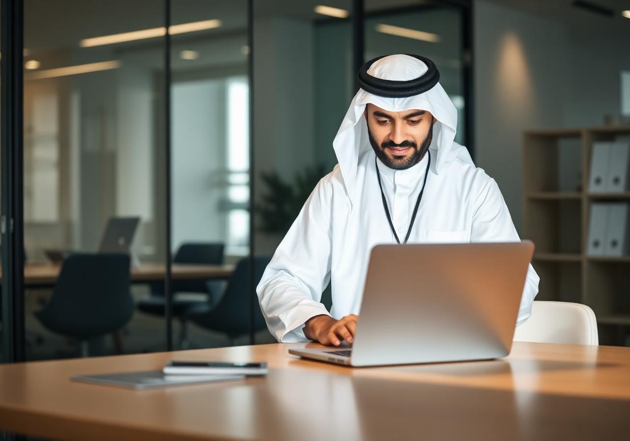 Healthcare professional with tablet